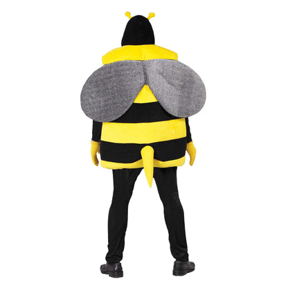 Black-Yellow - Back - Fiestas Guirca Mens Bumblebee Costume Set