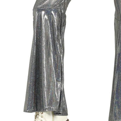 Silver - Lifestyle - Fiestas Guirca Womens-Ladies Disco Jumpsuit