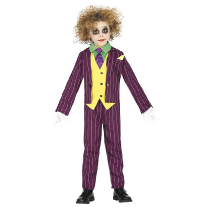 Lilac - Front - Fiestas Guirca Boys Crazy Villain Costume Set