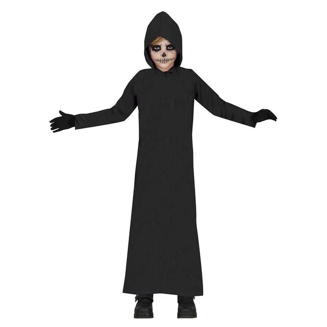 Black - Front - Fiestas Guirca Childrens-Kids Hooded Tunic