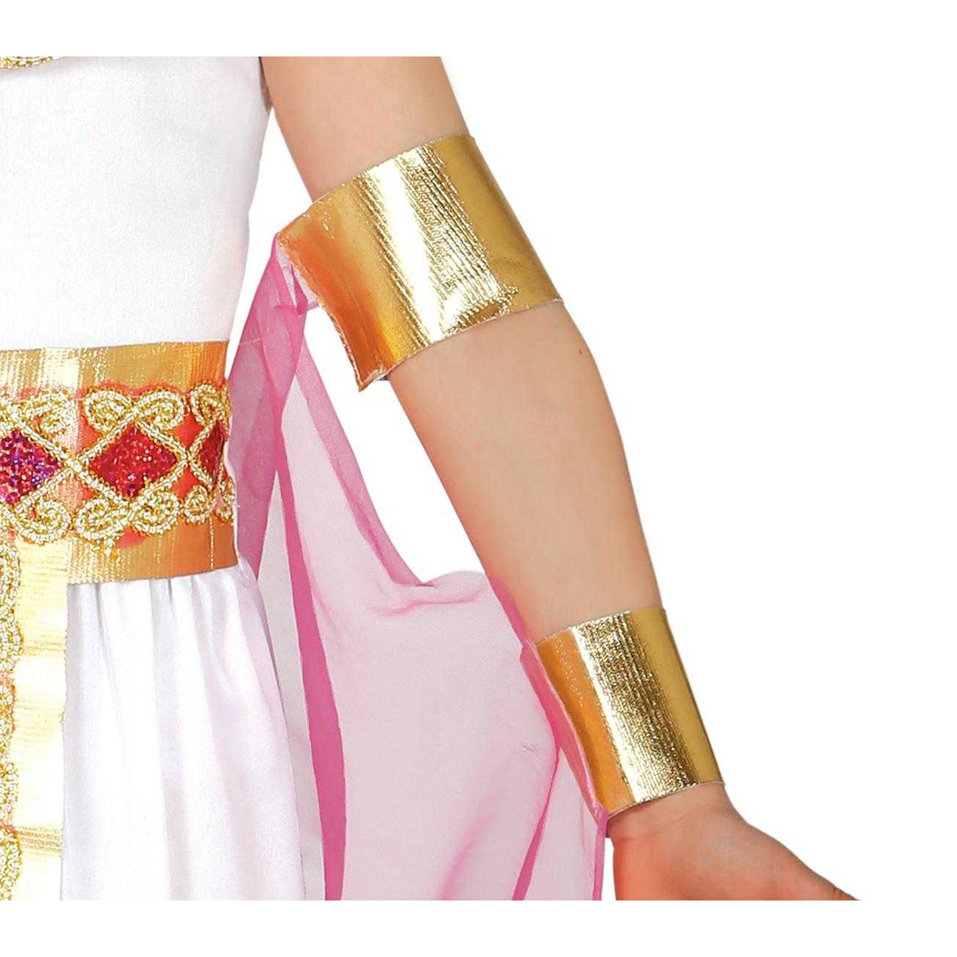 White-Gold - Lifestyle - Fiestas Guirca Girls Egyptian Costume Set