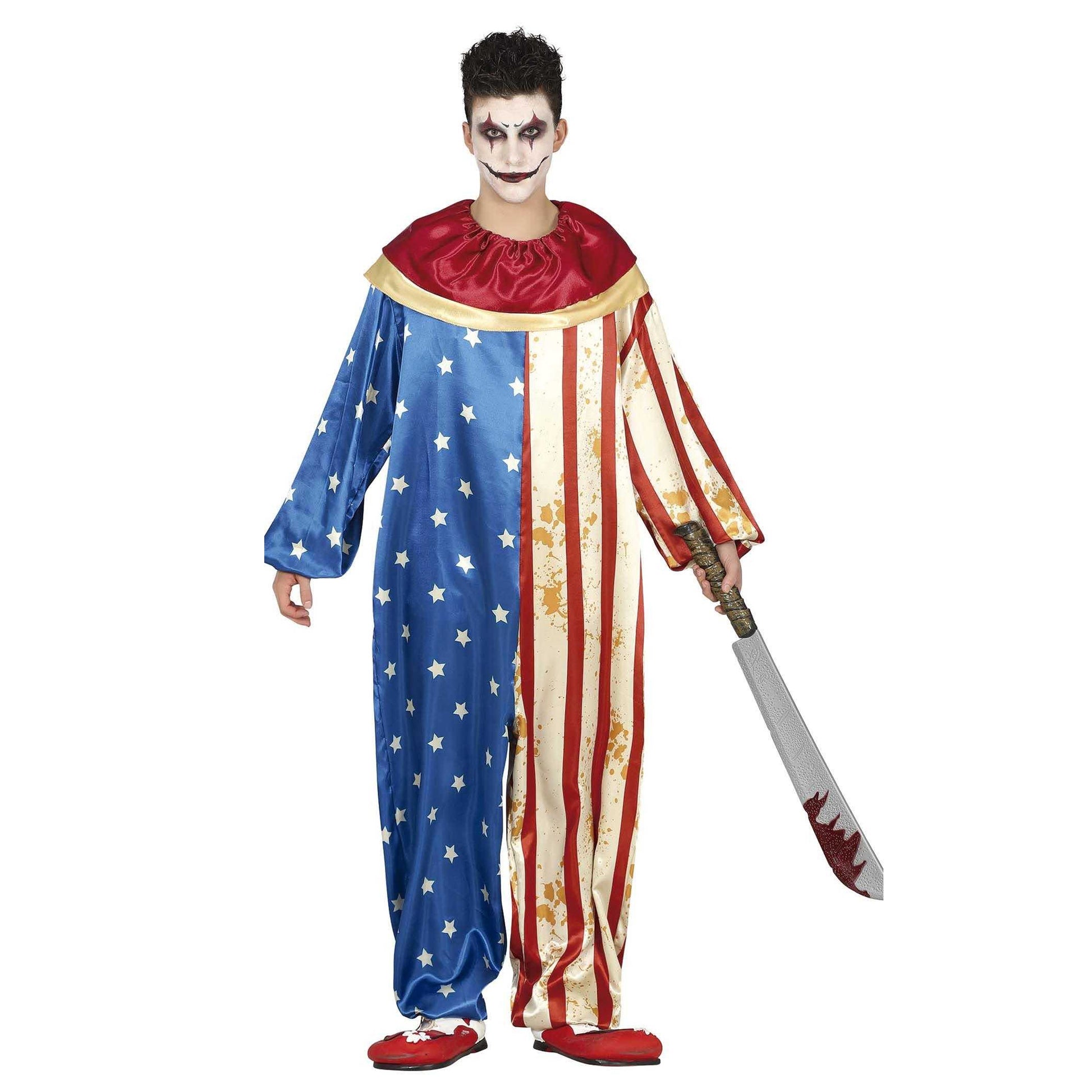 Blue-Red - Front - Fiestas Guirca Childrens-Kids Costume