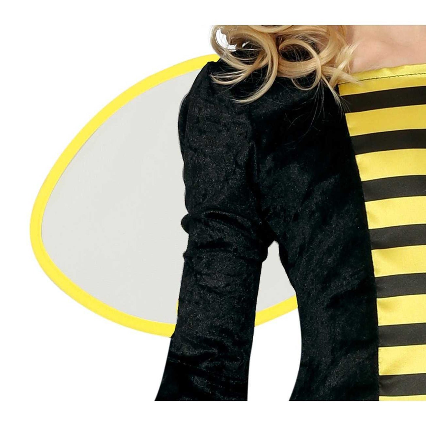 Black-Gold - Side - Fiestas Guirca Childrens-Kids Little Bee Costume Set