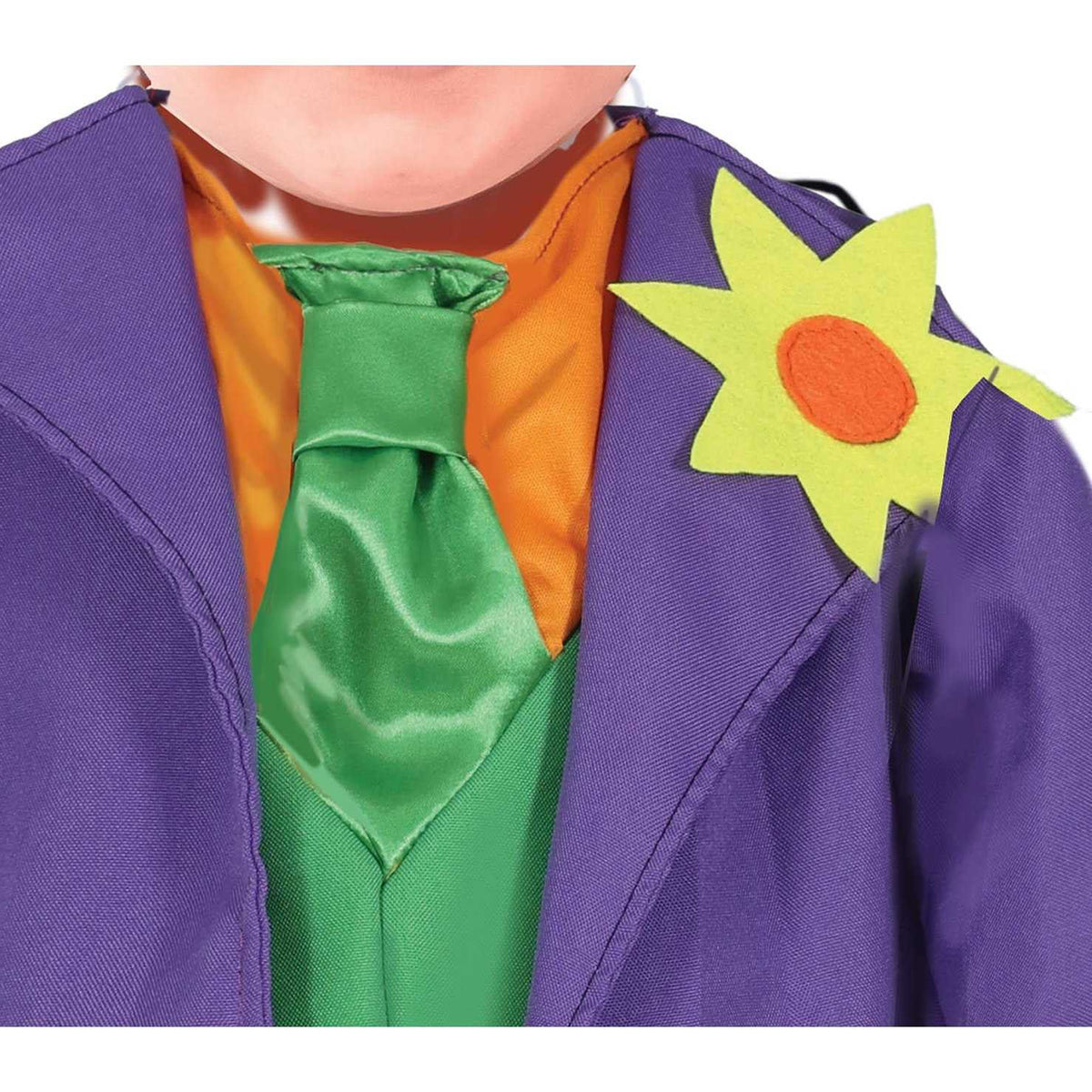Lilac-Green - Back - Fiestas Guirca Baby Crazy Buffoon Costume