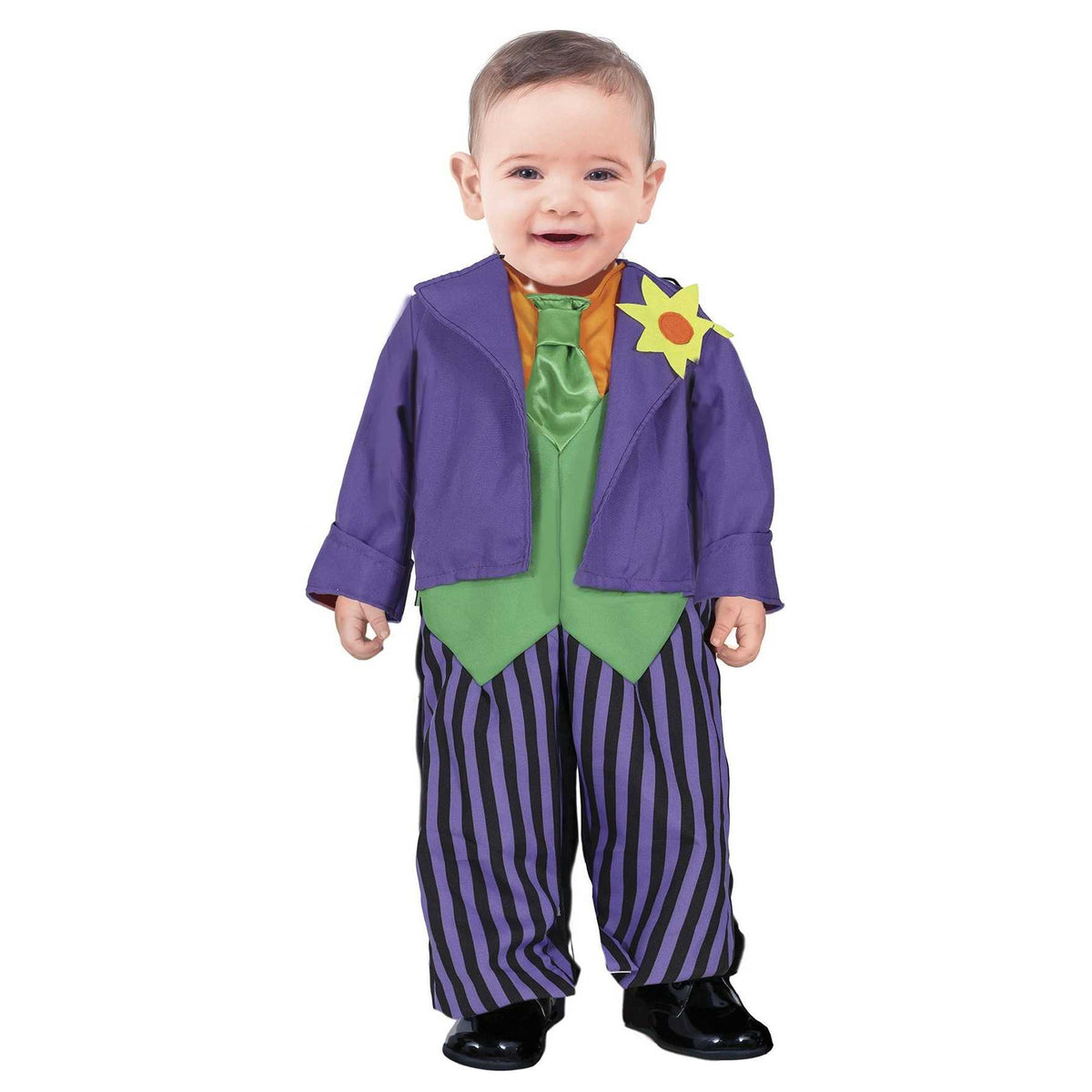 Lilac-Green - Front - Fiestas Guirca Baby Crazy Buffoon Costume