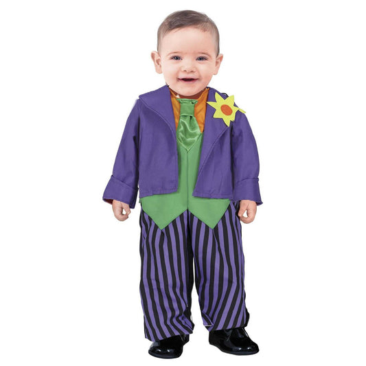 Lilac-Green - Front - Fiestas Guirca Baby Crazy Buffoon Costume