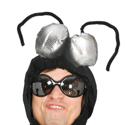 Black - Side - Fiestas Guirca Mens Fly Costume Set