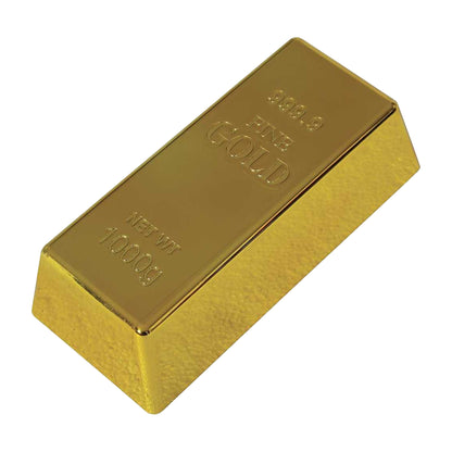 Gold - Back - Fiestas Guirca Gold Bar Costume Prop