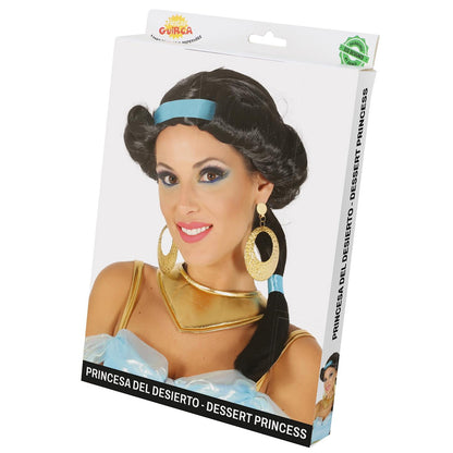 Black - Back - Fiestas Guirca Princess Of The Desert Wig