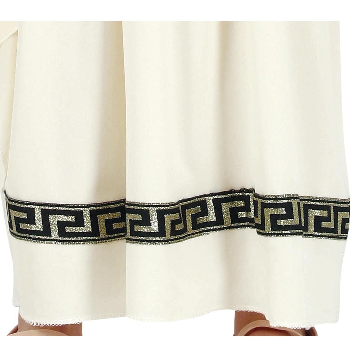 Beige - Side - Fiestas Guirca Girls Roman Costume