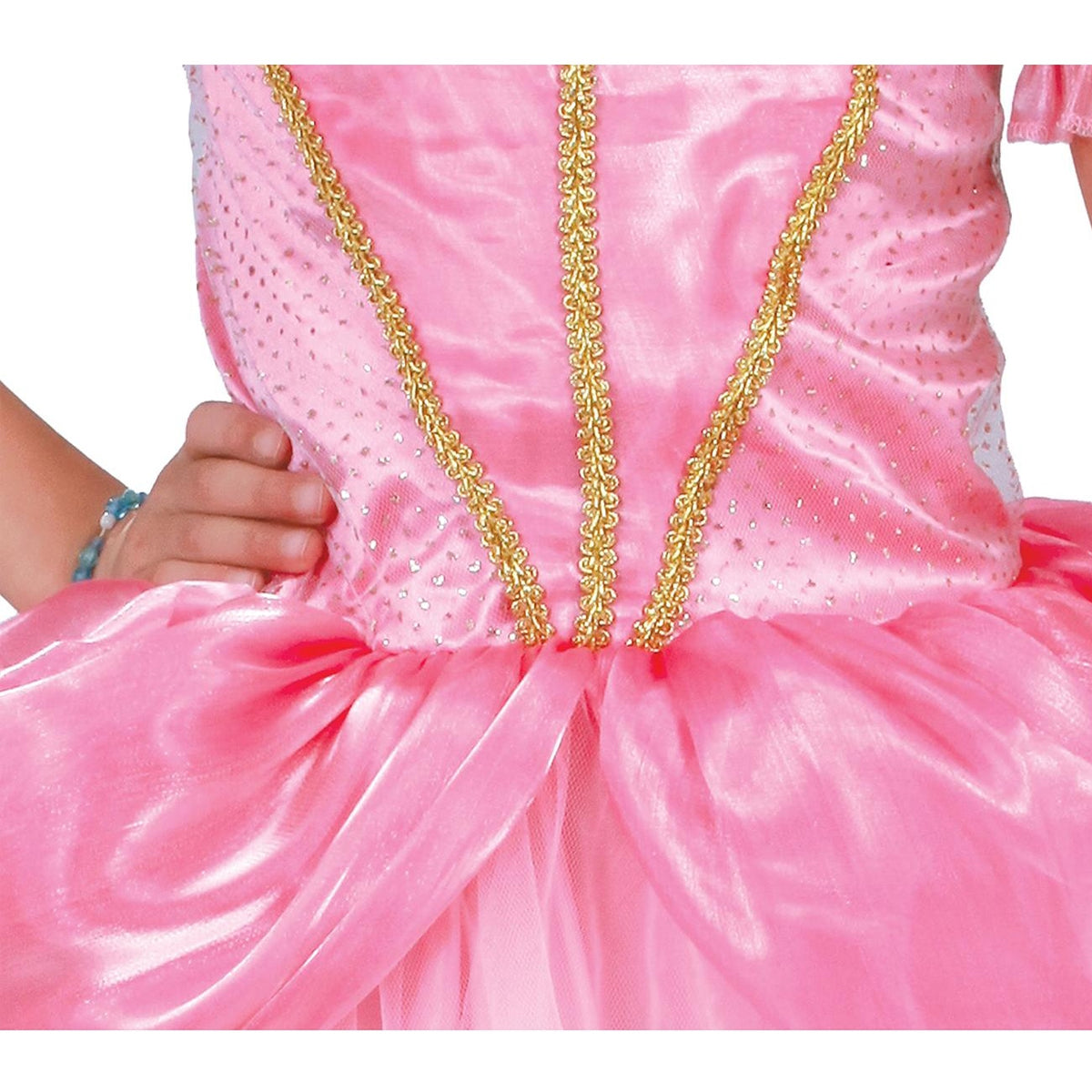 Pink - Side - Fiestas Guirca Girls Fairy Princess Costume