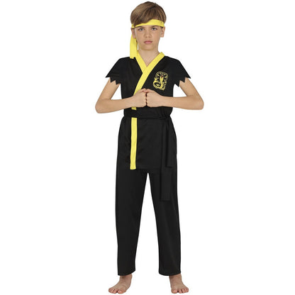 Black - Front - Fiestas Guirca Childrens-Kids Snake Fighter Costume Set