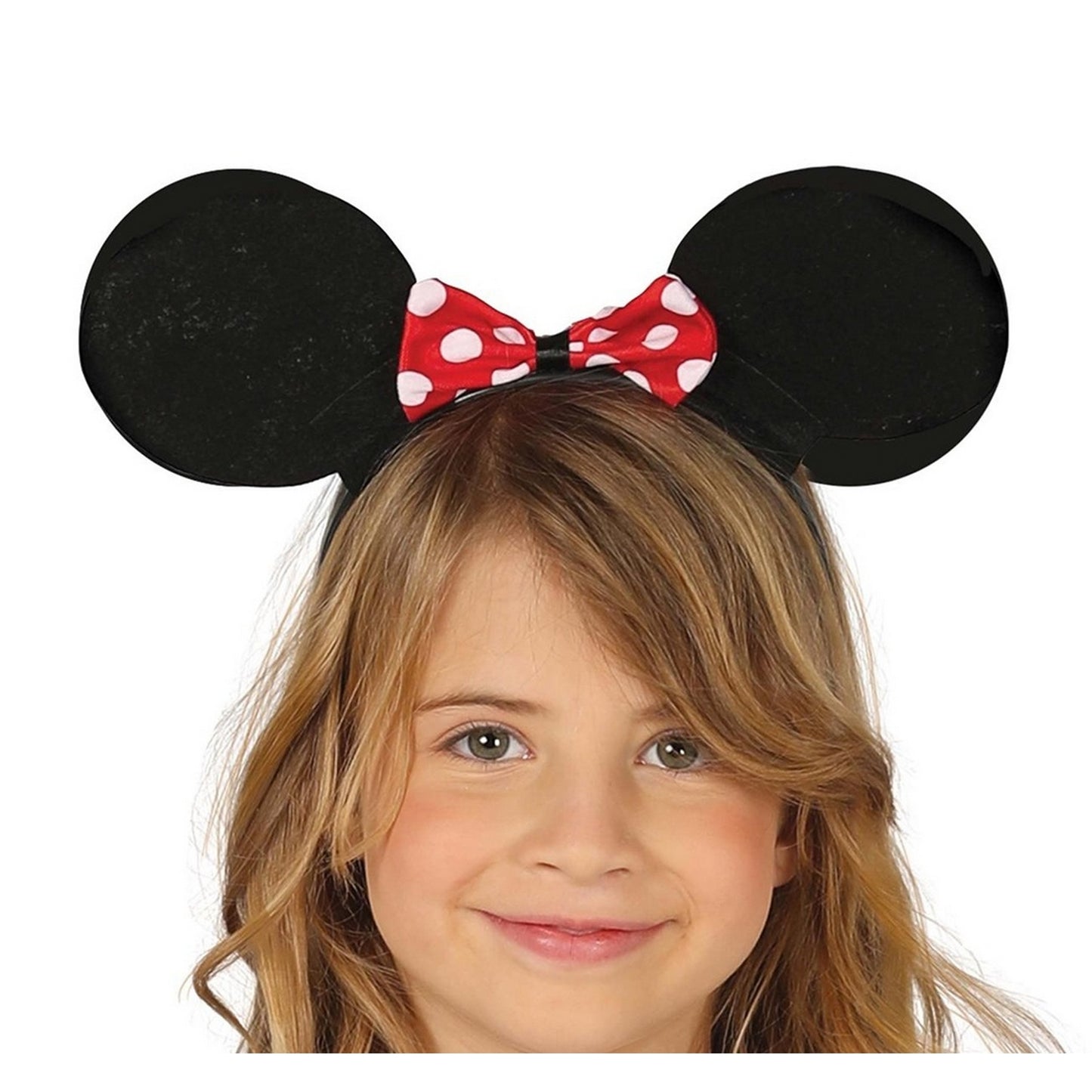 Red-Black - Back - Fiestas Guirca Girls Little Mouse Costume Set