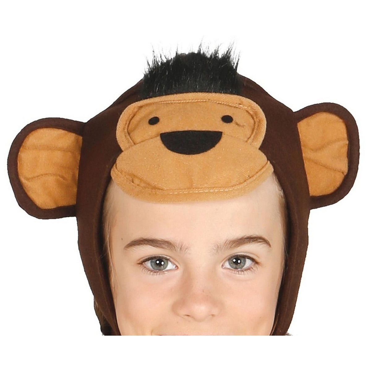 Brown - Side - Fiestas Guirca Childrens-Kids Little Monkey Costume