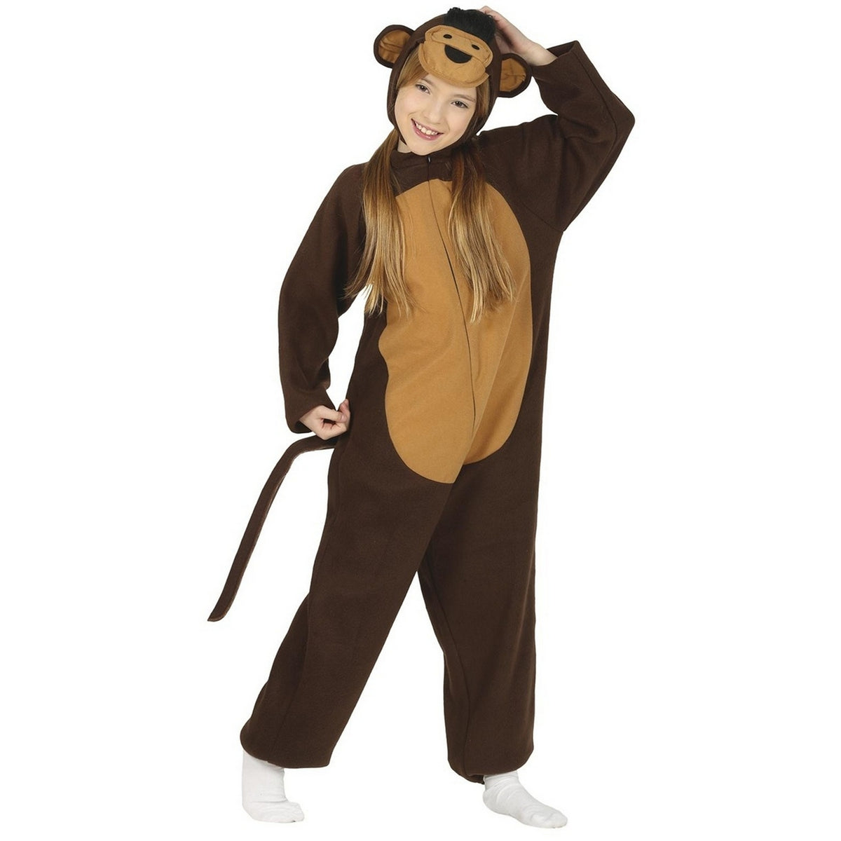 Brown - Lifestyle - Fiestas Guirca Childrens-Kids Little Monkey Costume