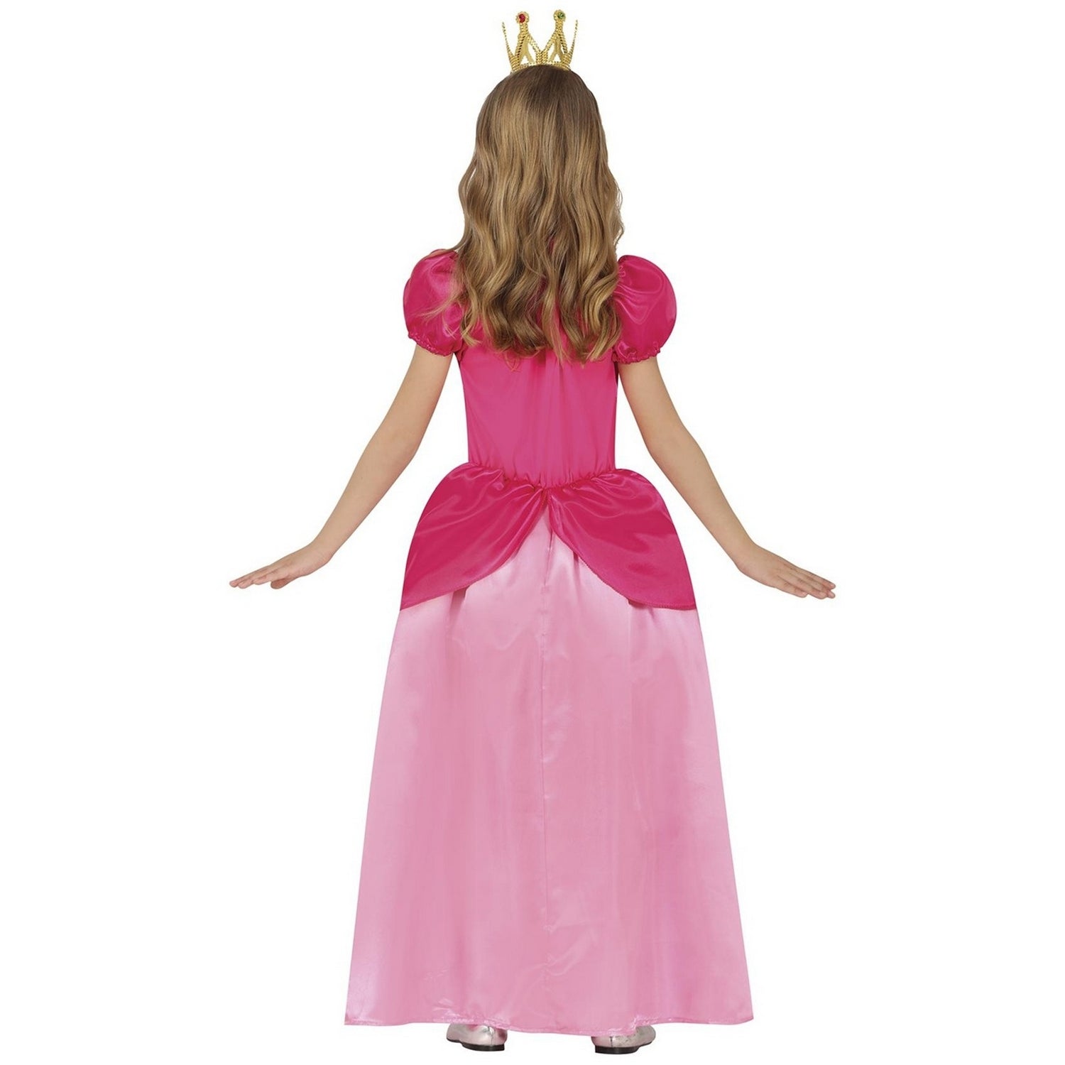 Pink - Back - Fiestas Guirca Girls Star Princess Costume