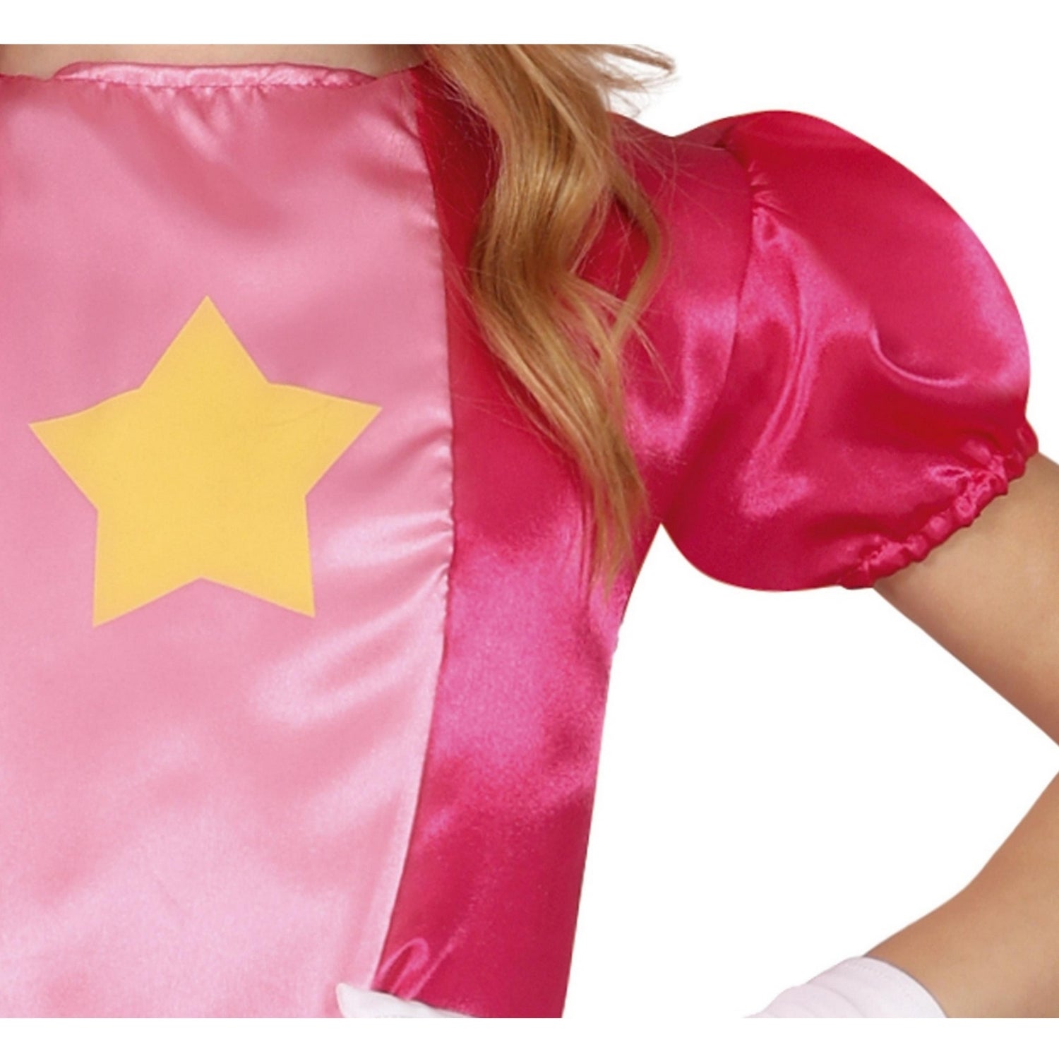 Pink - Side - Fiestas Guirca Girls Star Princess Costume