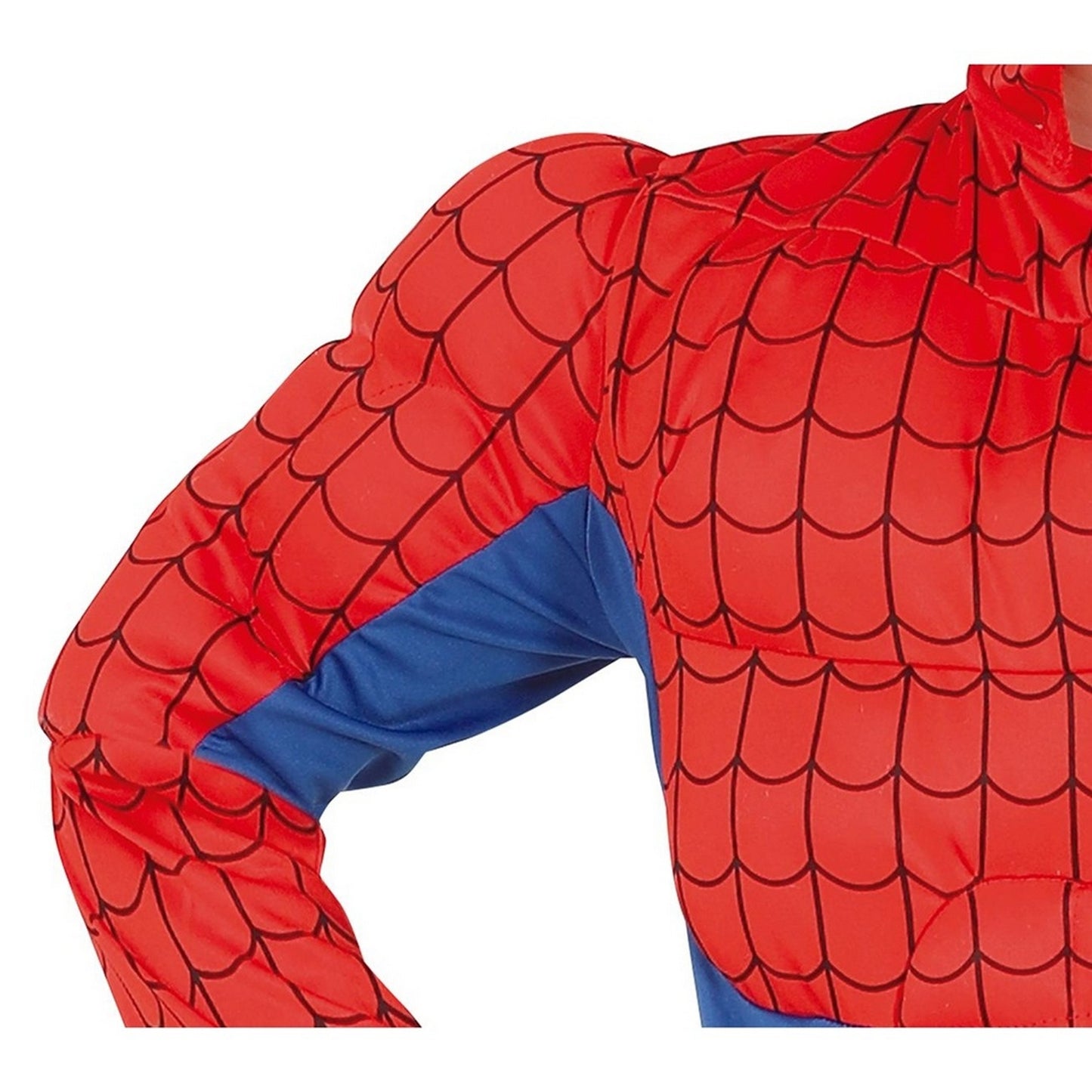 Red-Blue - Lifestyle - Fiestas Guirca Boys Muscle Superhero Costume Set