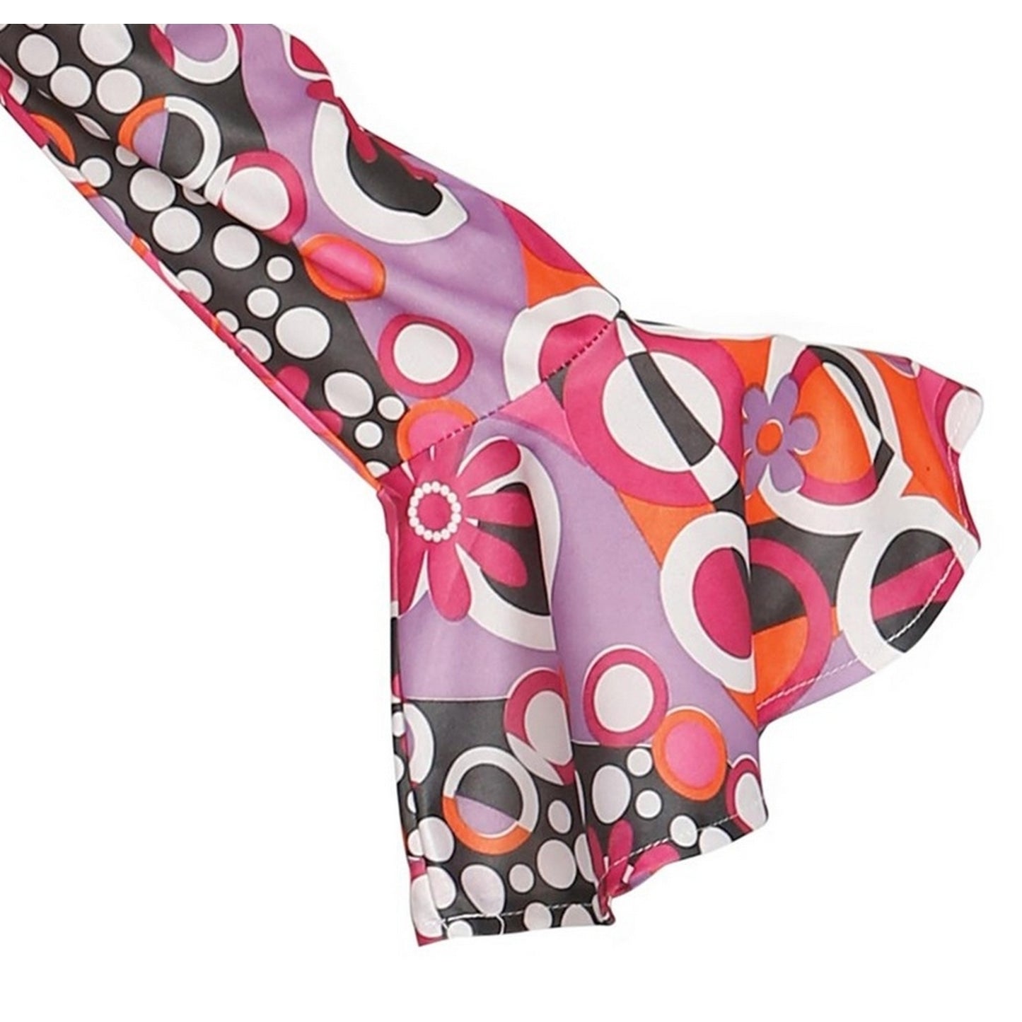 Multicoloured - Side - Fiestas Guirca Womens-Ladies Disco Night Costume