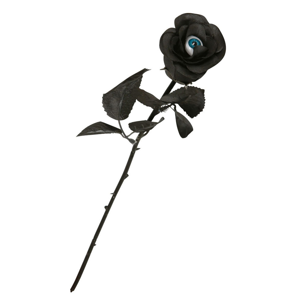 Black - Back - Fiestas Guirca Flower With Eye Prop
