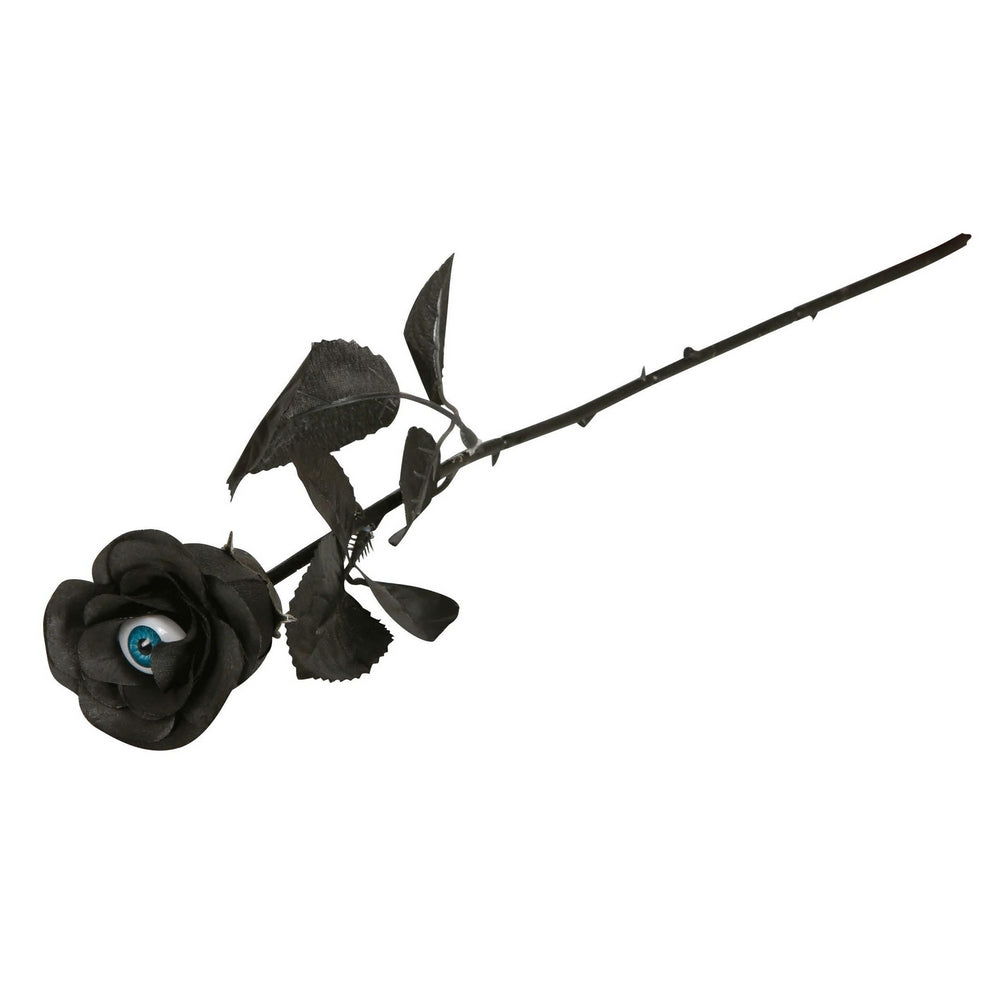 Black - Side - Fiestas Guirca Flower With Eye Prop
