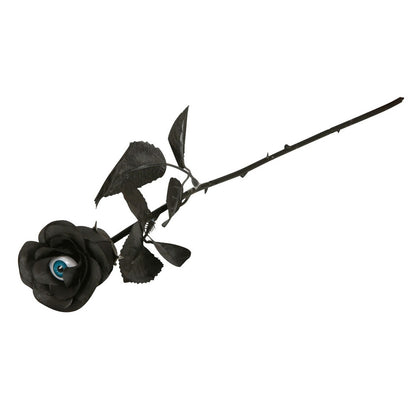 Black - Side - Fiestas Guirca Flower With Eye Prop