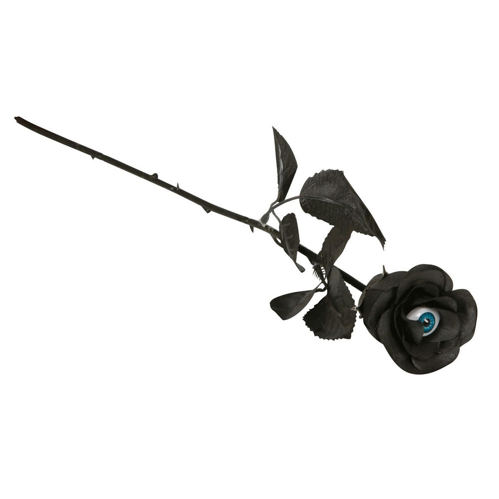 Black - Front - Fiestas Guirca Flower With Eye Prop