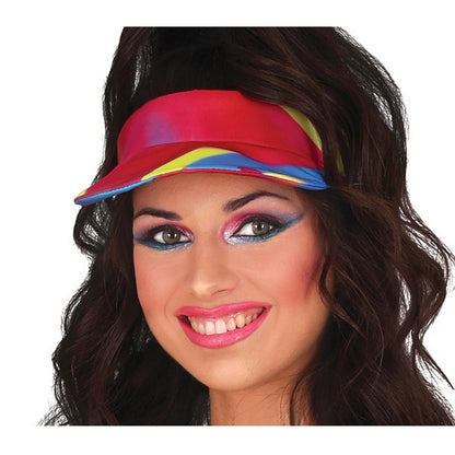 Multicoloured - Side - Fiestas Guirca Womens-Ladies Roller Psychedelic Costume Set