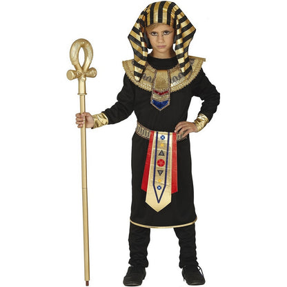 Black-Gold - Front - Fiestas Guirca Boys Egyptian Costume Set