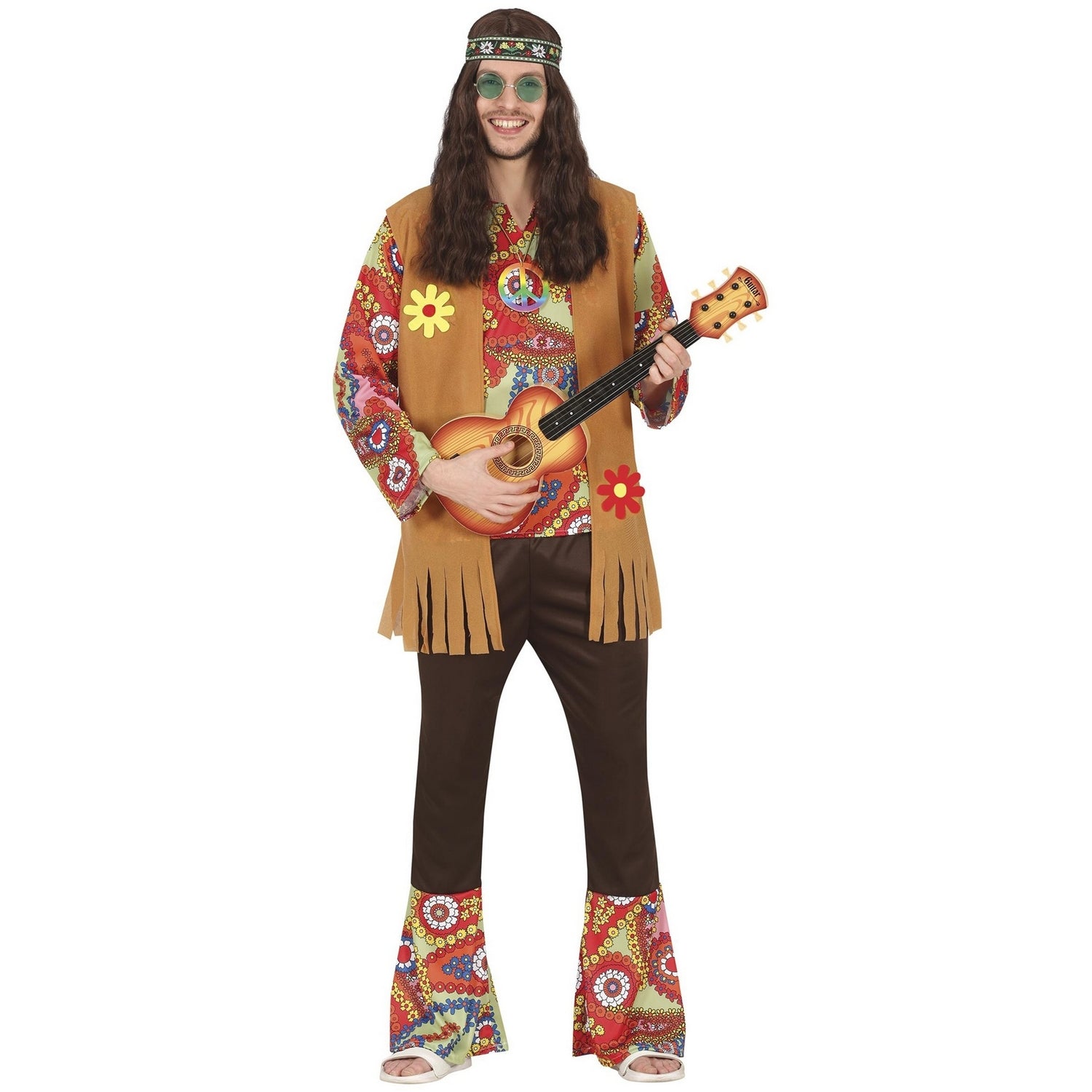 Multicoloured - Front - Fiestas Guirca Mens Peacemaker Costume Set