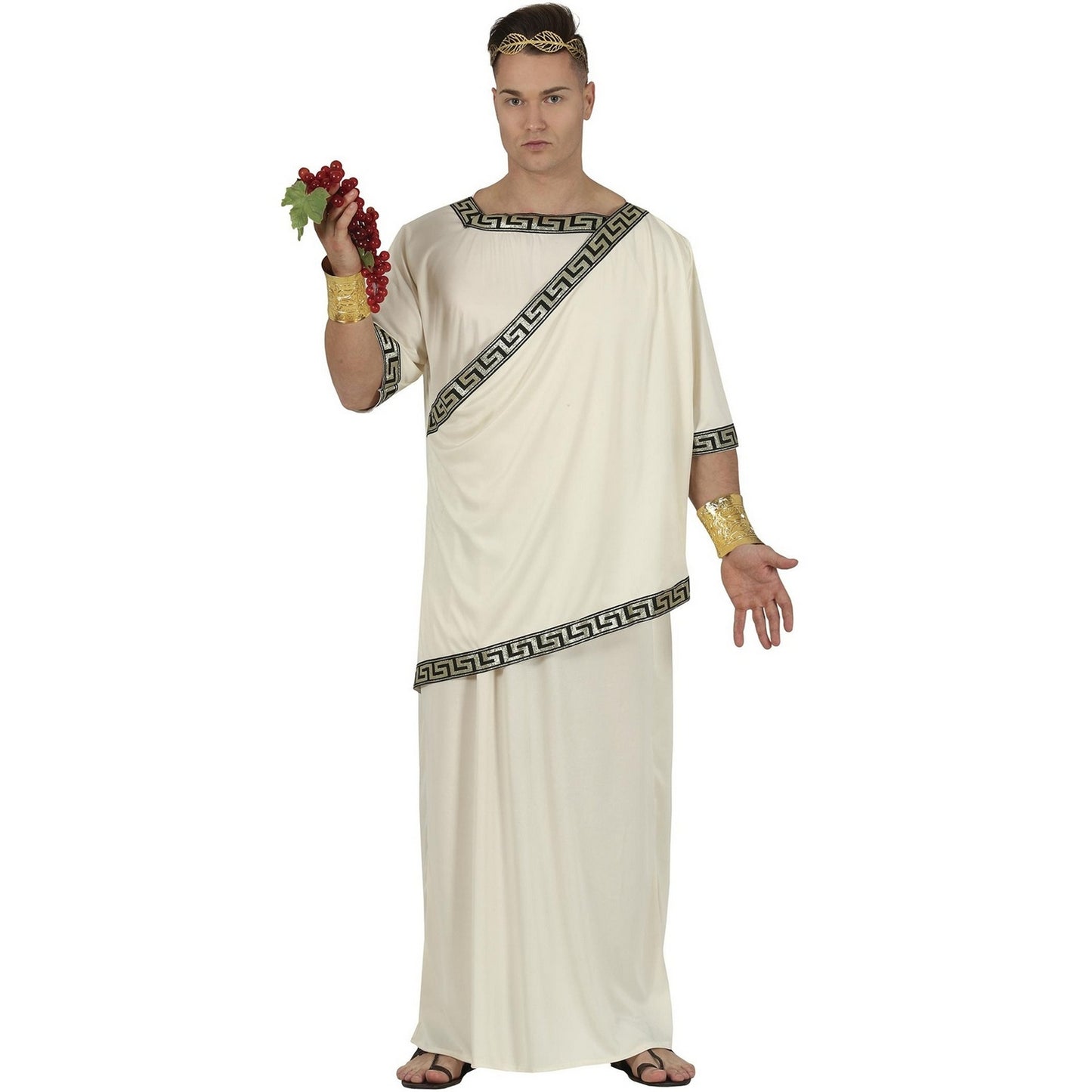 Beige - Front - Fiestas Guirca Mens Roman Costume