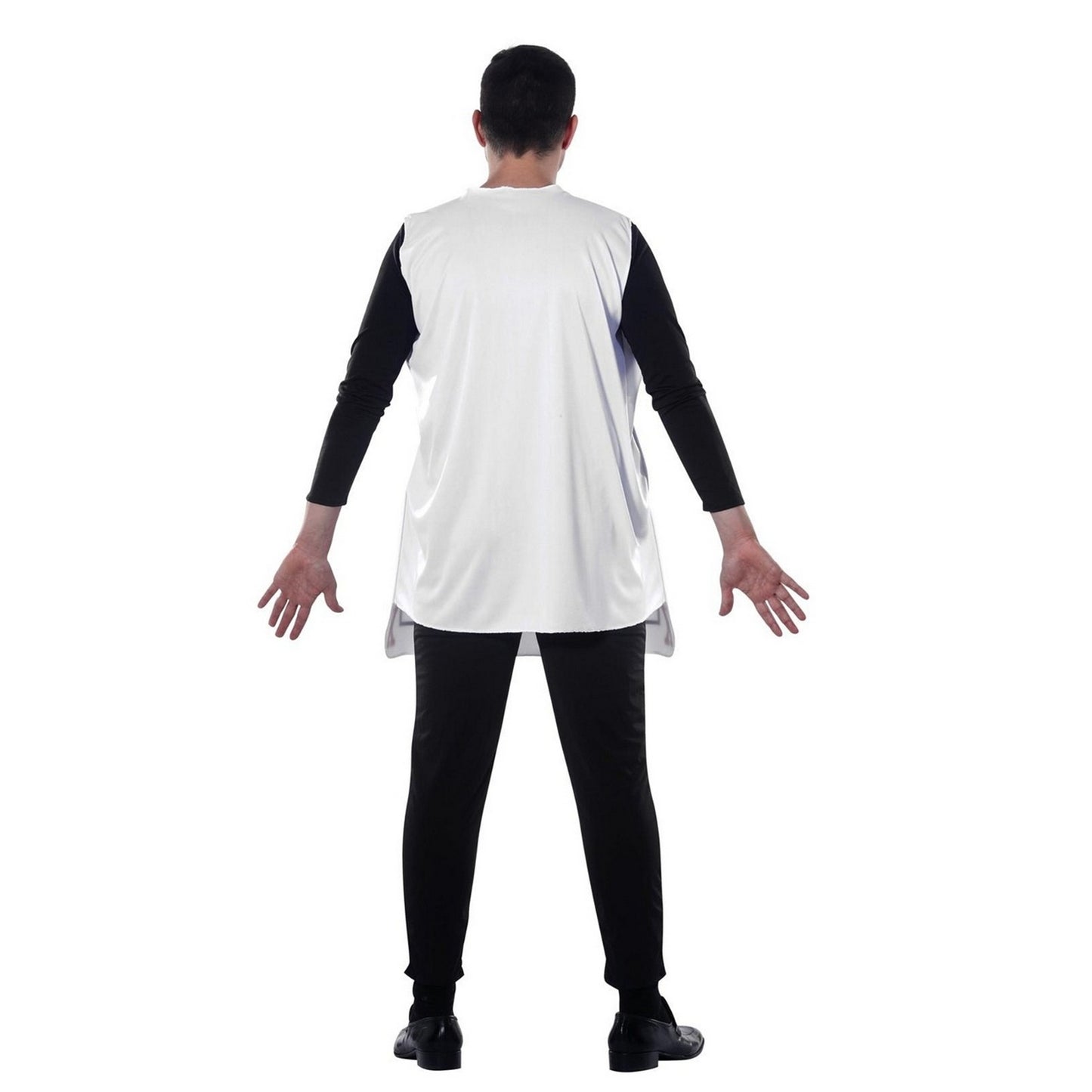 Multicoloured - Back - Fiestas Guirca Mens King Of Hearts Costume Suit