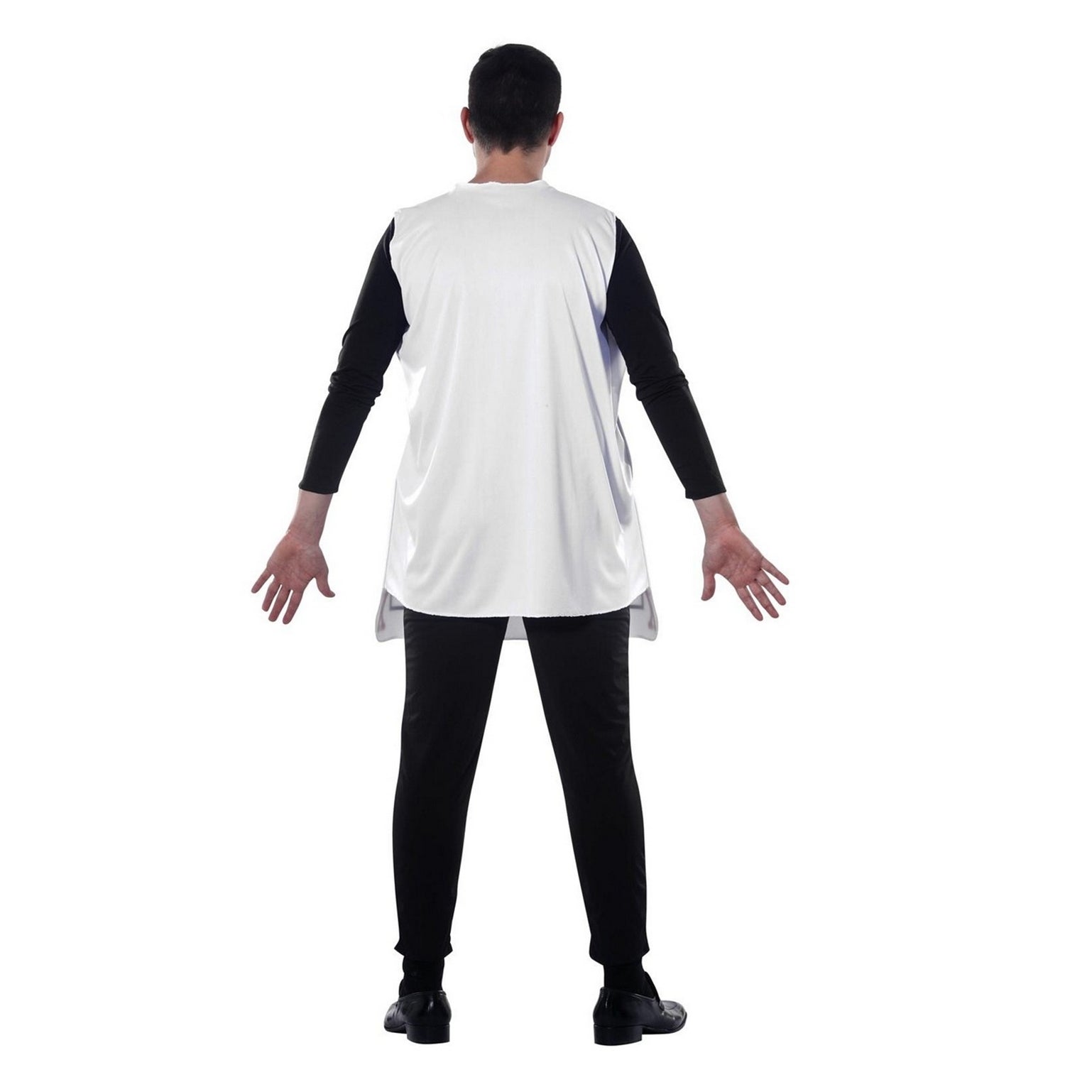 Multicoloured - Back - Fiestas Guirca Mens King Of Hearts Costume Suit