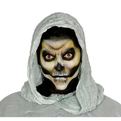 Black-Grey - Back - Fiestas Guirca Mens Man of The Darkness Costume Set