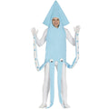 Blue - Front - Fiestas Guirca Mens Squid Costume