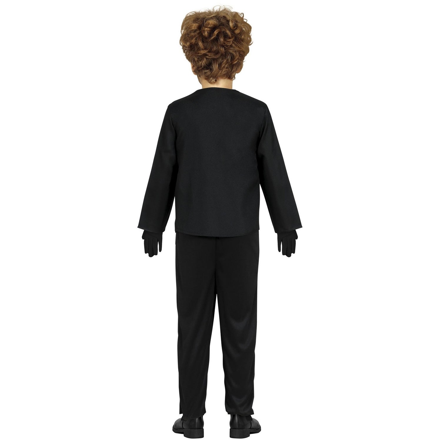Black-Red - Back - Fiestas Guirca Boys Mariachi Skeleton Costume Set