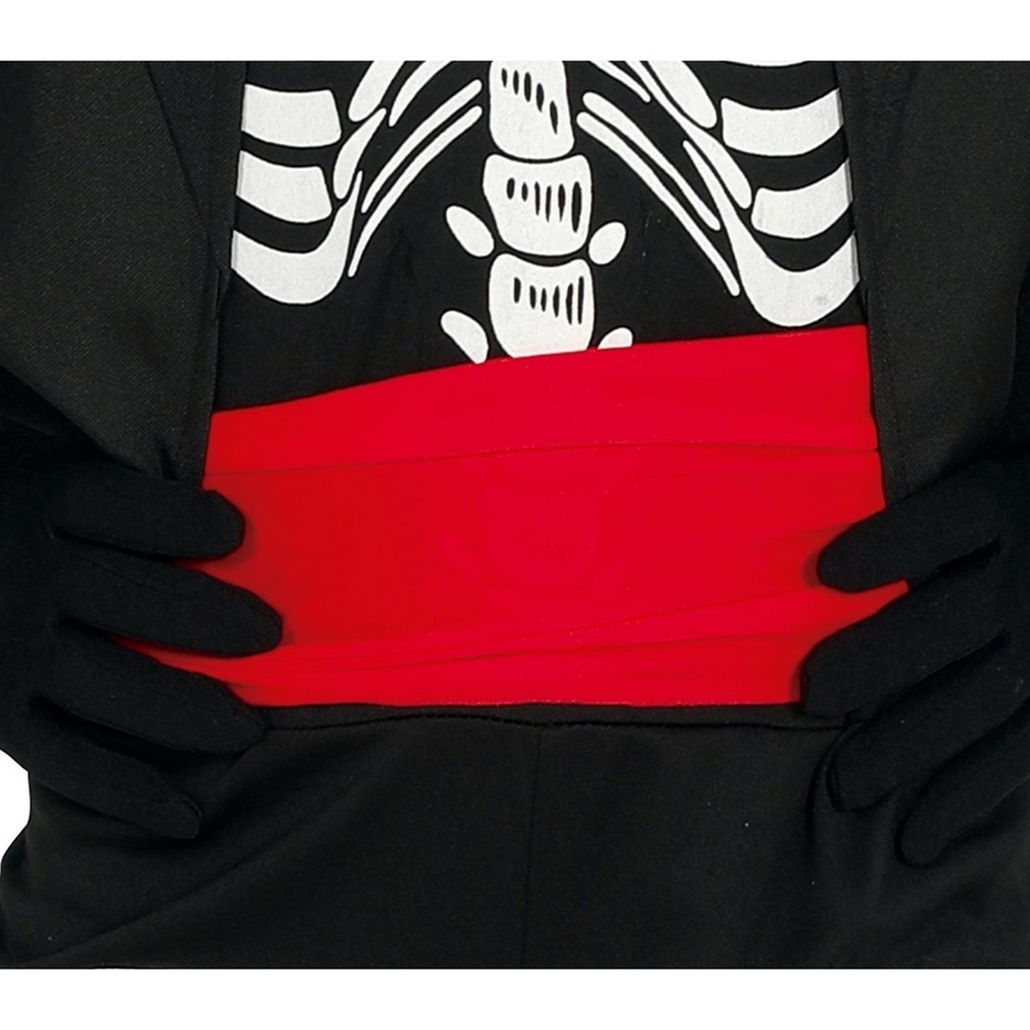 Black-Red - Lifestyle - Fiestas Guirca Boys Mariachi Skeleton Costume Set