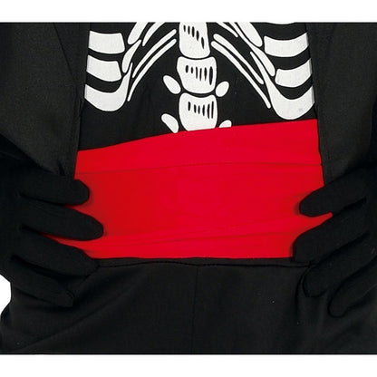 Black-Red - Lifestyle - Fiestas Guirca Boys Mariachi Skeleton Costume Set