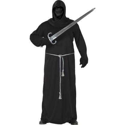 Black - Front - Fiestas Guirca Dark Soldier Costume Set