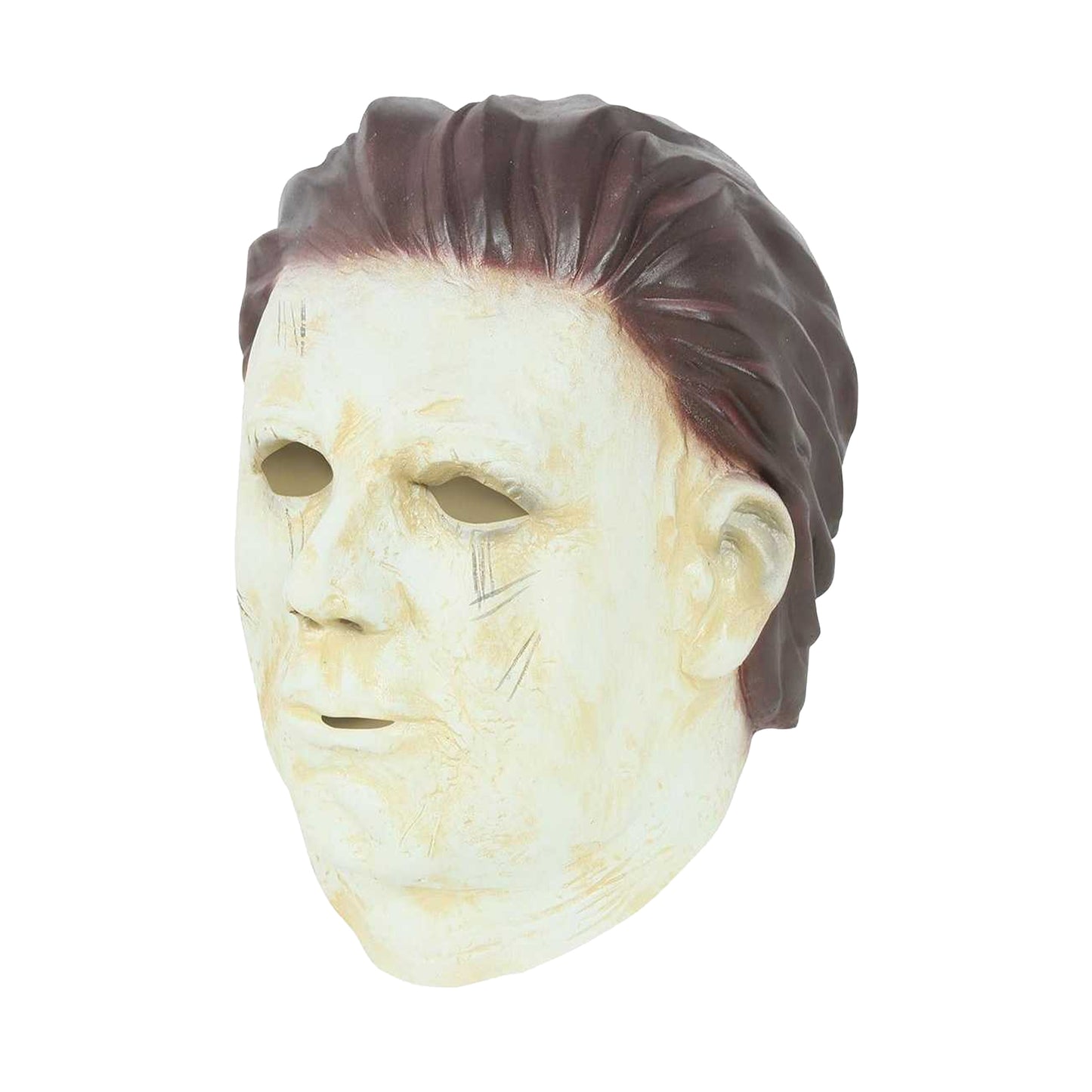 White - Side - Fiestas Guirca Unisex Adult Killer Latex Mask