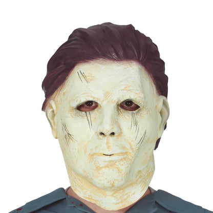 White - Pack Shot - Fiestas Guirca Unisex Adult Killer Latex Mask
