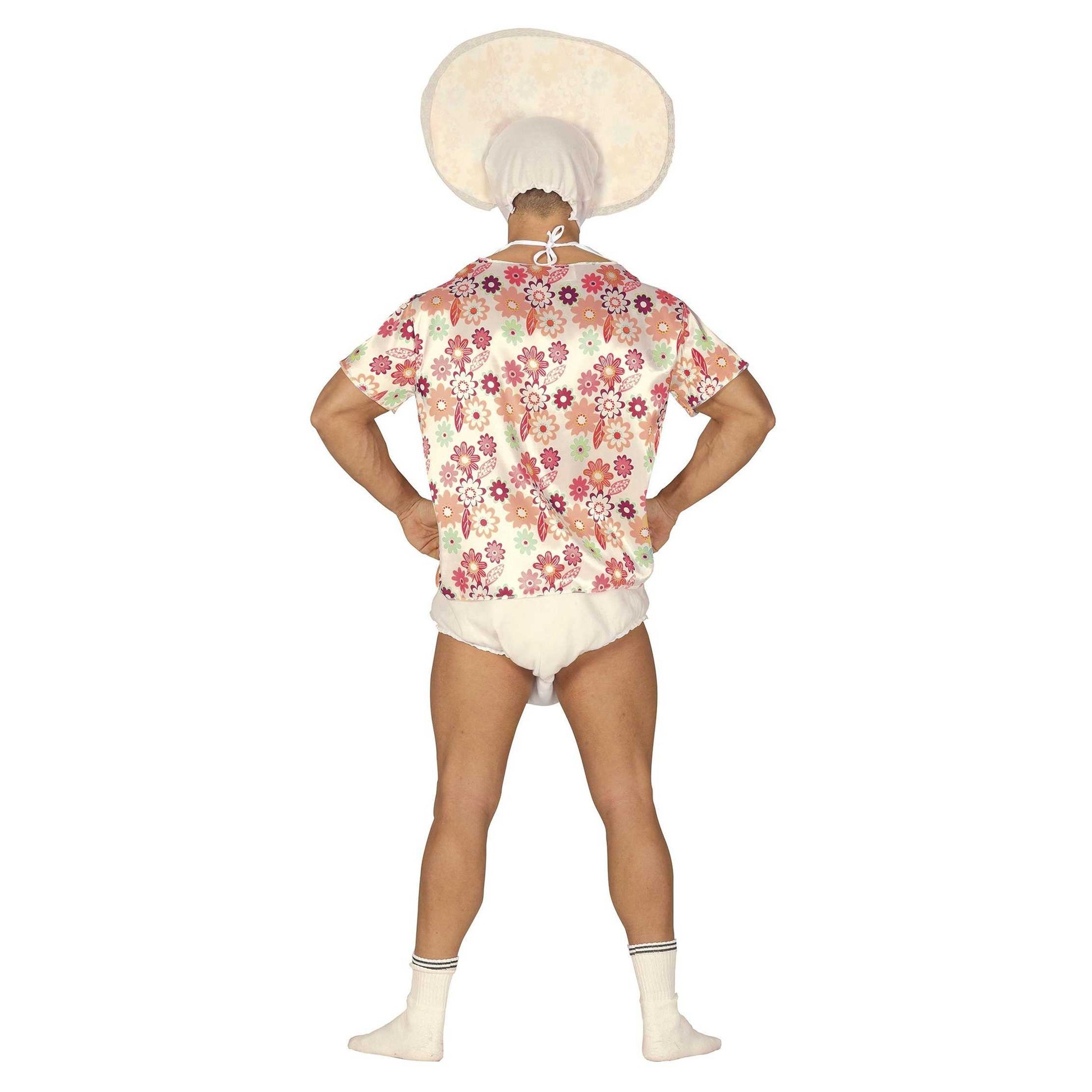 White-Multicoloured - Back - Fiestas Guirca Mens Baby Costume Set