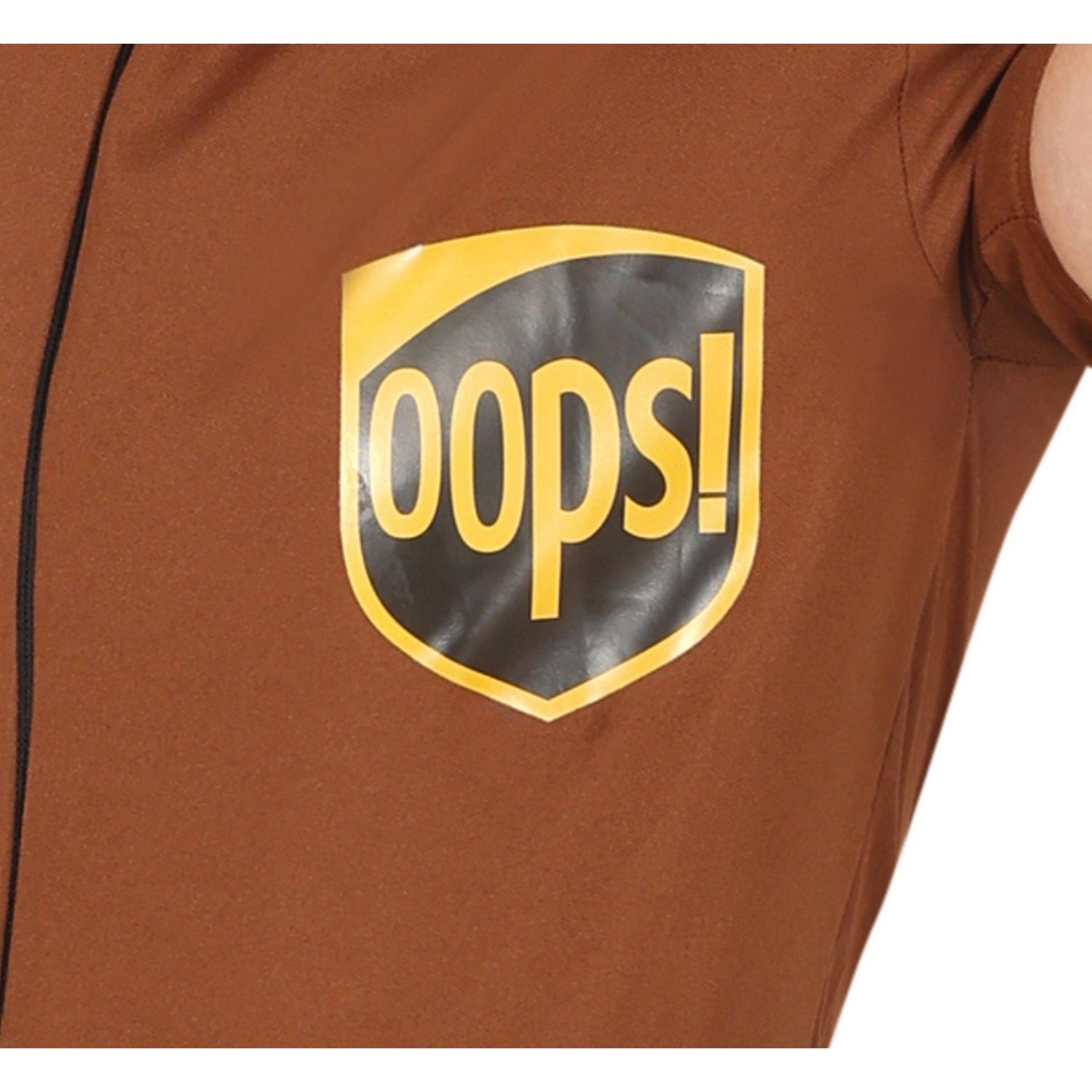Brown - Lifestyle - Fiestas Guirca Mens Special Delivery Costume Set