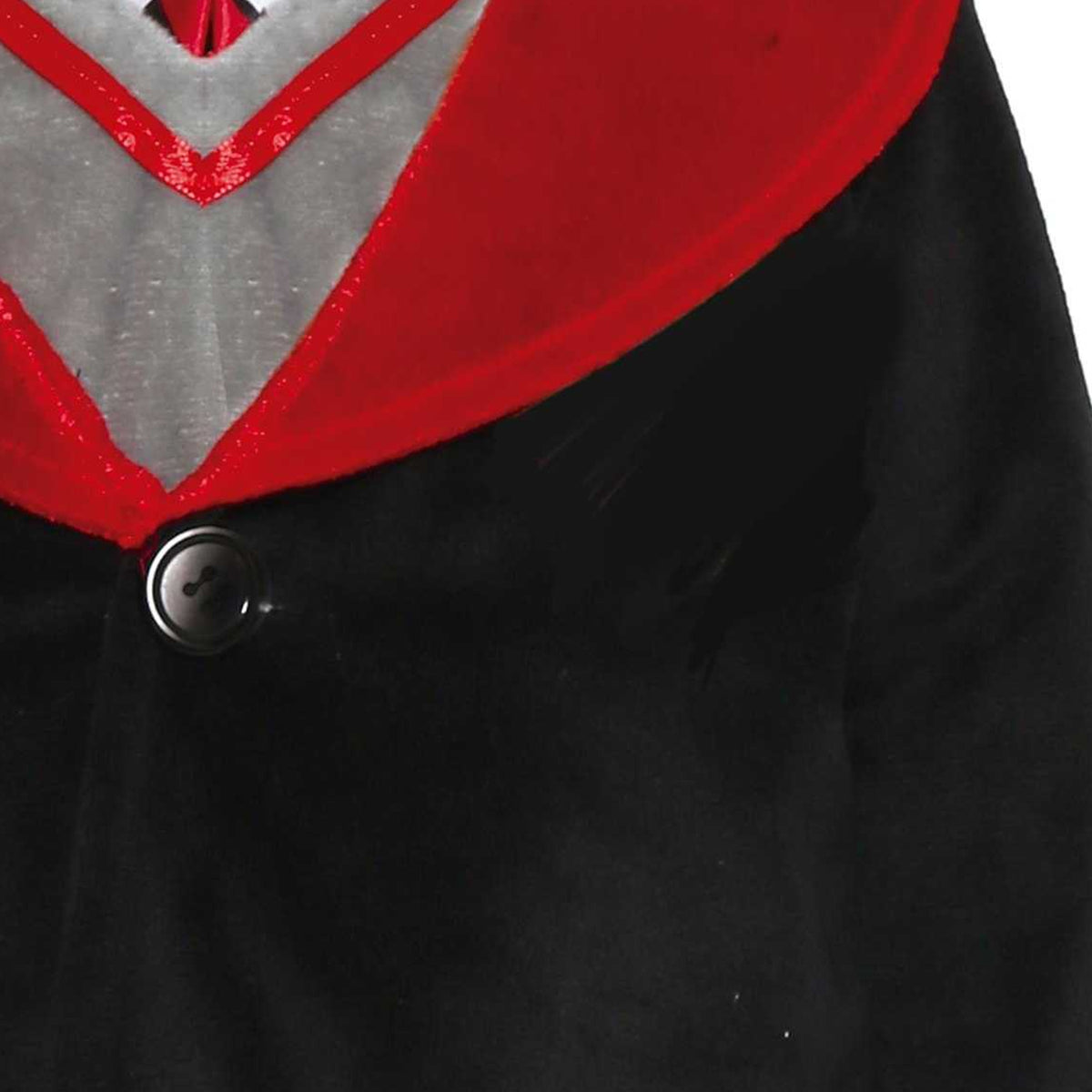 Black-Red - Side - Fiestas Guirca Baby Student Sorcerer Costume