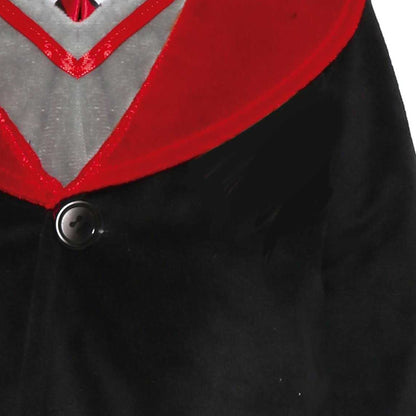 Black-Red - Side - Fiestas Guirca Baby Student Sorcerer Costume