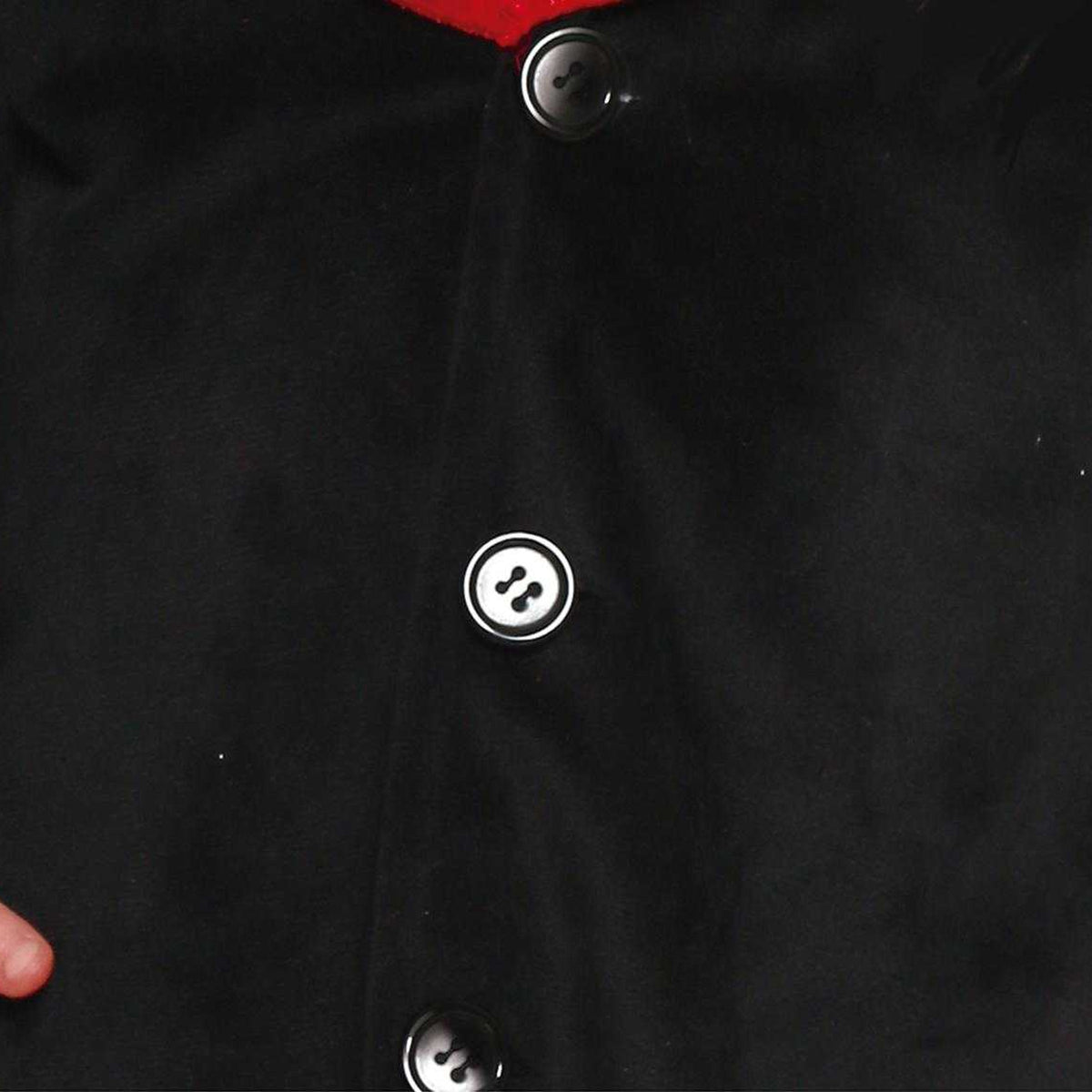 Black-Red - Lifestyle - Fiestas Guirca Baby Student Sorcerer Costume