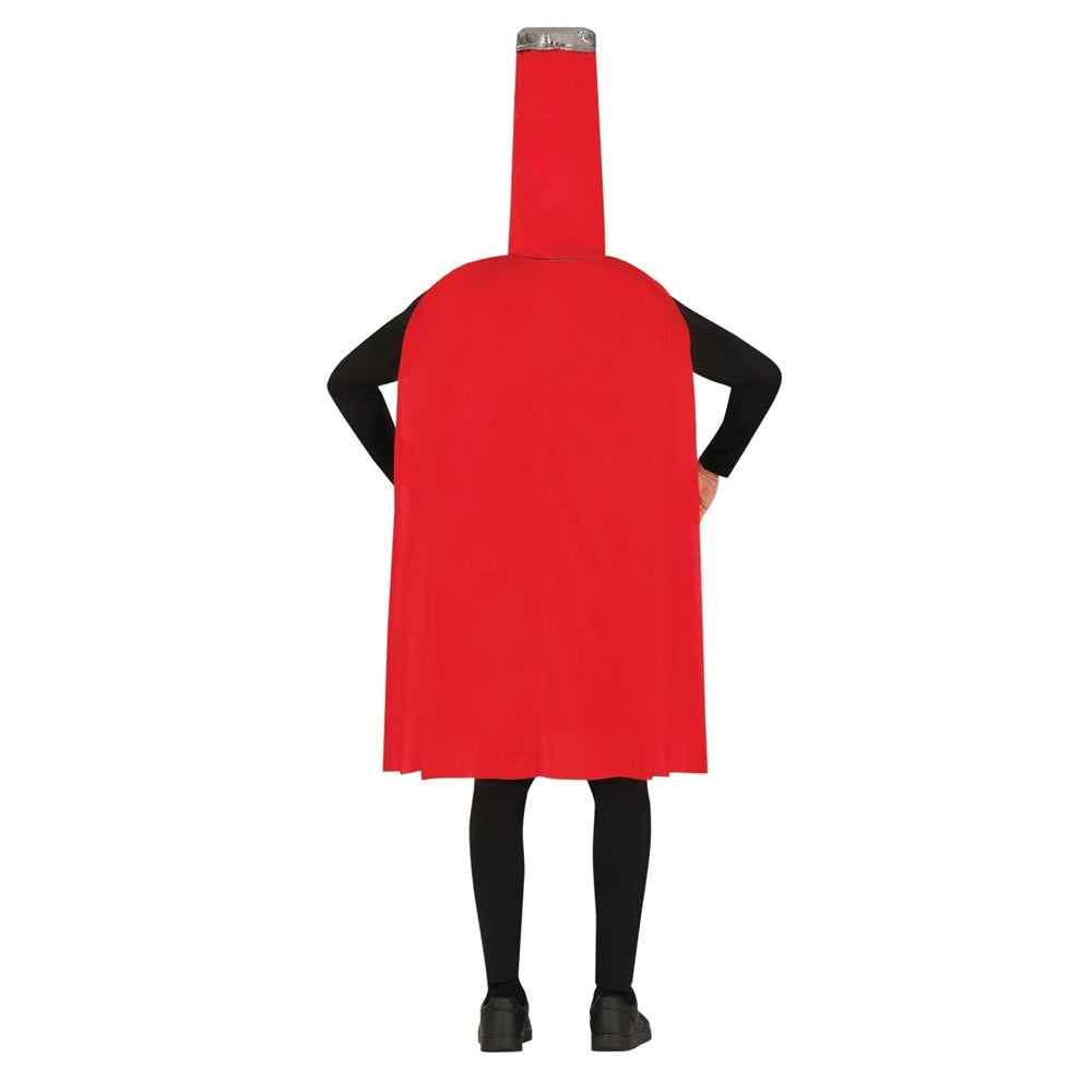 Green-Red - Back - Fiestas Guirca Mens Beer Man Bottle Costume