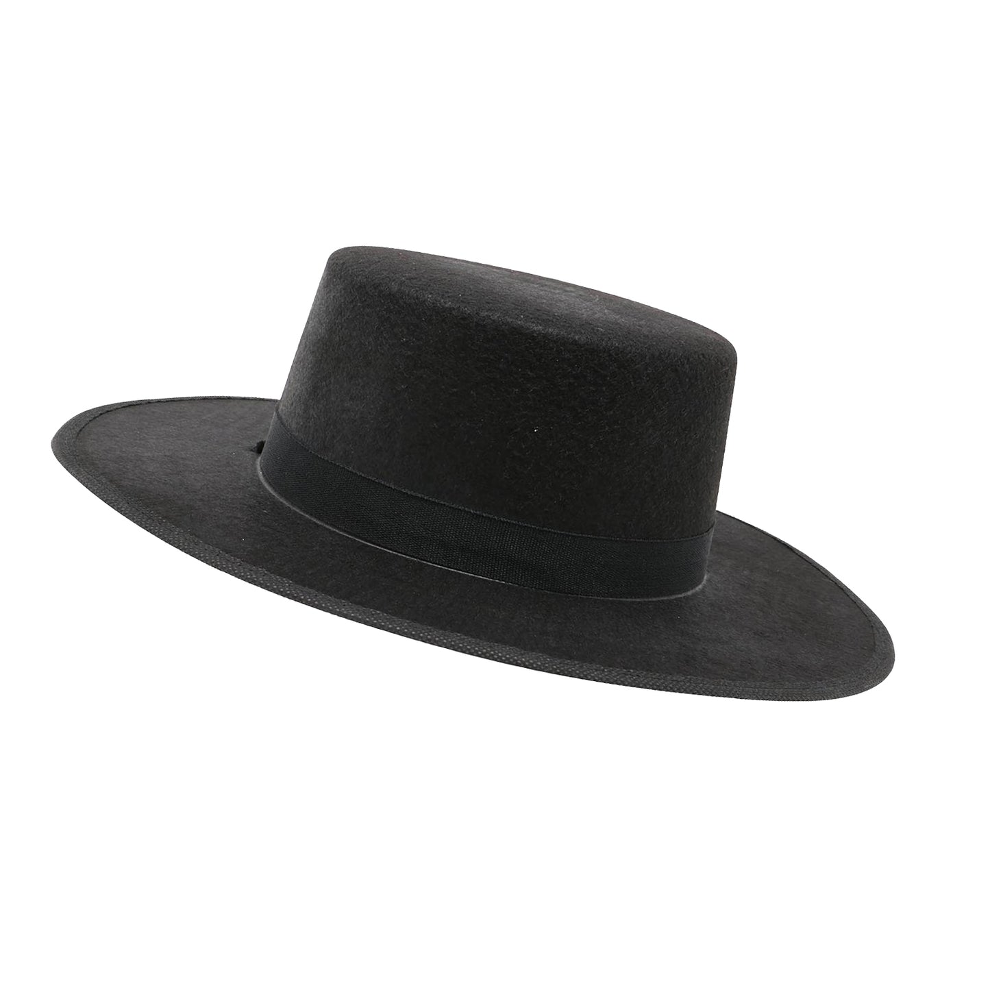 Black - Back - Fiestas Guirca Felt Flamenco Hat