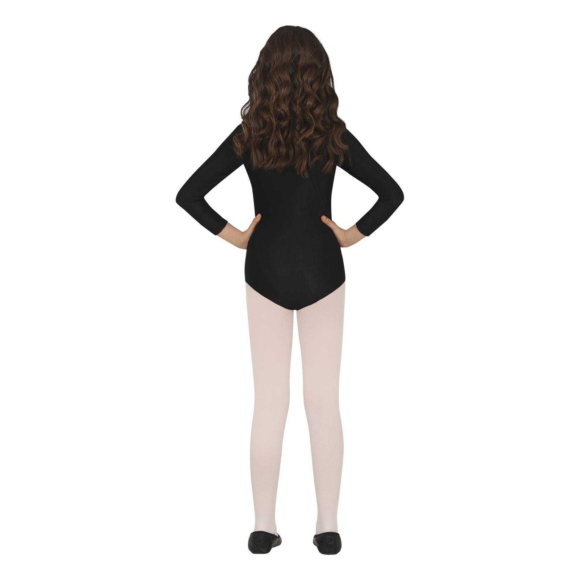 Black - Back - Fiestas Guirca Girls Leotard