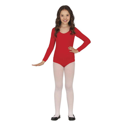Red - Front - Fiestas Guirca Girls Leotard